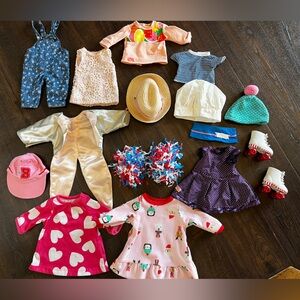Assorted Our Generation 18 inch doll Clothing Bundle